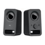 Logitech Haut-parleurs stéréo Z150 Son stéréo clair, 2.0 canaux, Avec fil, 3 W, Noir