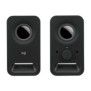Logitech Haut-parleurs stéréo Z150 Son stéréo clair, 2.0 canaux, Avec fil, 3 W, Noir