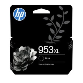 HP 953XL Cartouche d’encre noire grande capacité authentique, Haut, Noir, Encre à pigments, 42,5 ml, 1 pièce, 2000 pages