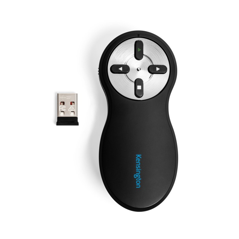 Kensington Télécommande de présentation sans fil avec nano-récepteur, Noir