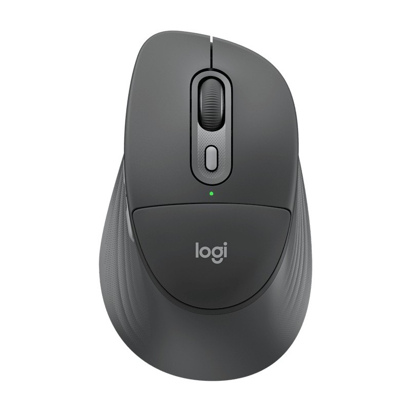 Logitech Signature Comfort Plus M850 L for Business, Droitier, Optique, RF sans fil + Bluetooth, 4000 DPI, Graphite
