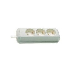 Brennenstuhl Eco-Line, 3 m, Blanc, 3 sortie CA, Blanc, 245 mm, 105 mm