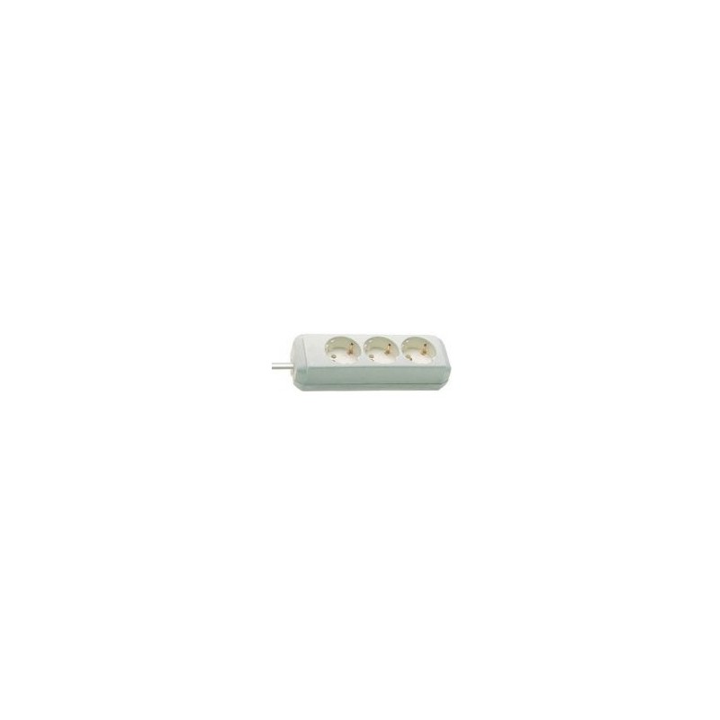 Brennenstuhl Eco-Line, 3 m, Blanc, 3 sortie CA, Blanc, 245 mm, 105 mm
