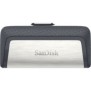 SanDisk Ultra Dual Drive USB Type-C, 128 Go, USB Type-A USB Type-C, 3.2 Gen 1 3.1 Gen 1, Slide, 9,1 g, Noir, Argent