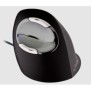 Evoluent VMDS, Droitier, Laser, USB Type-A, Noir, Argent