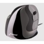 Evoluent VMDS, Droitier, Laser, USB Type-A, Noir, Argent