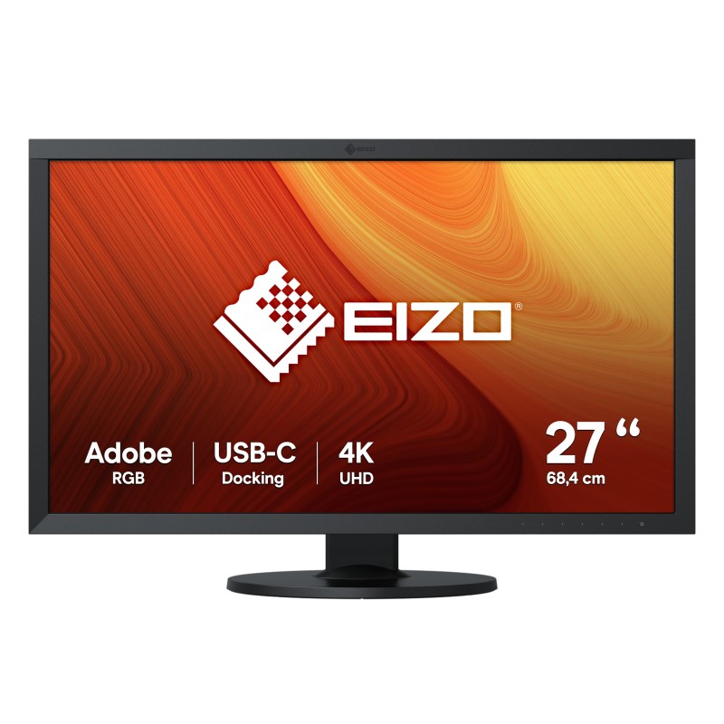 EIZO ColorEdge CS2740, 68,6 cm 27", 3840 x 2160 pixels, 4K Ultra HD, LCD, 10 ms, Noir