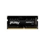 Kingston FURY 8GB 3200MTs DDR4 CL20 SODIMM Impact, 8 Go, 1 x 8 Go, DDR4, 260-pin SO-DIMM, Noir
