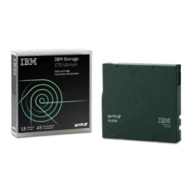 IBM 02XW568, Bande de données vierge, LTO, 18 To, 45 To, Vert