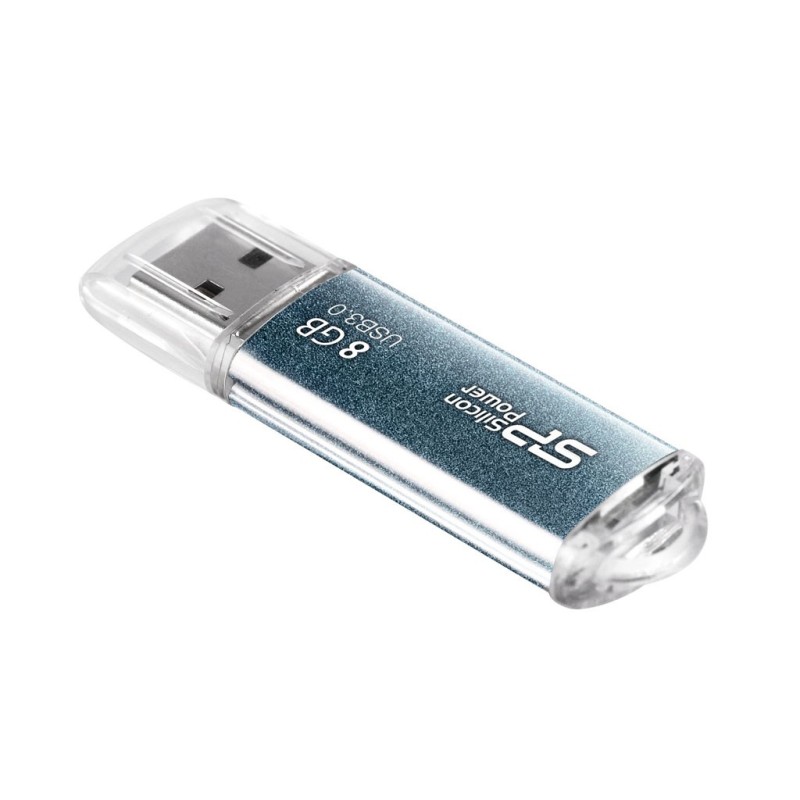 Silicon Power Marvel M01 8GB, 8 Go, USB Type-A, 3.2 Gen 1 3.1 Gen 1, Casquette, 10 g, Bleu