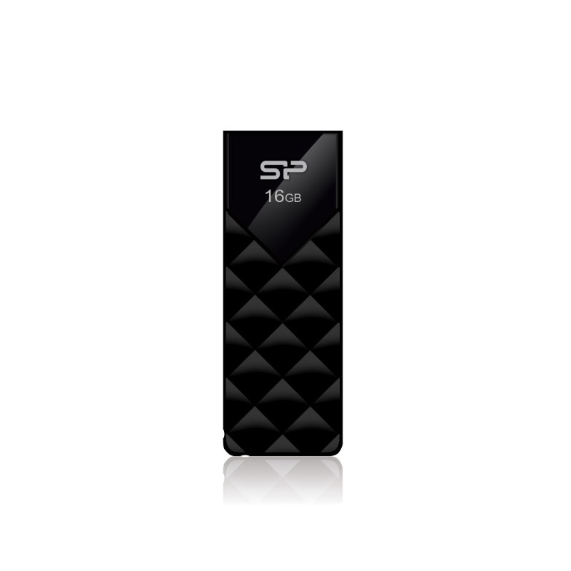 Silicon Power Ultima U03, 32 Go, USB Type-A, 2.0, Slide, 13 g, Noir
