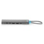 DIGITUS Station d'accueil USB-C, 11 ports, Universel, USB Type-C, Gris