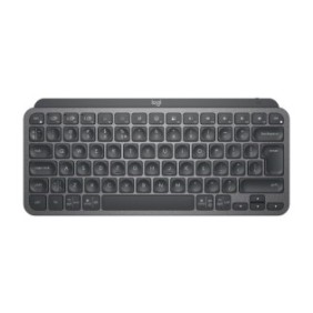 Logitech Master MX Keys Mini, Mini, Sans fil, RF sans fil + Bluetooth, QWERTY, LED, Graphite