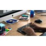 Logitech Master MX Keys Mini, Mini, Sans fil, RF sans fil + Bluetooth, QWERTY, LED, Graphite