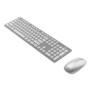 ASUS W5000, Taille réelle 100 %, Sans fil, RF sans fil, Interrupteur à clé optique, Blanc, Souris incluse