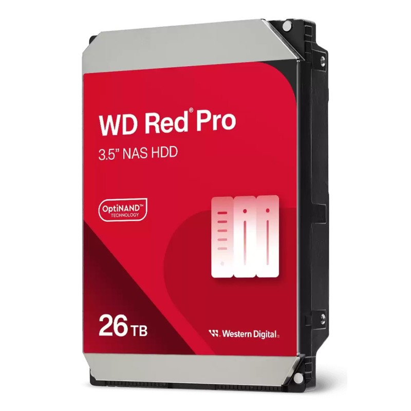 WD Red Pro WD260KFGX, 26 To, 7200 trmin, 512 Mo, 3.5", Série ATA III