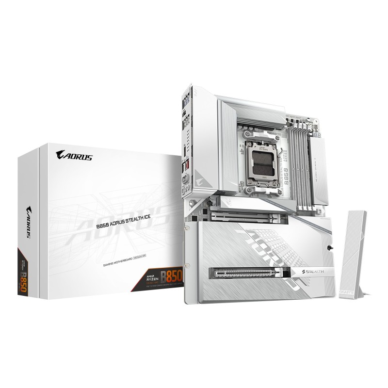 Gigabyte B850 AORUS STEALTH ICE Carte Mère