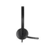 Logitech H340 USB Computer Headset Avec audio numérique, Avec fil, BureauCentre d'appels, 20 - 20000 Hz, 100 g, Casque, Noir