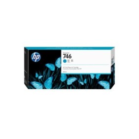 HP Cartouche d'encre DesignJet 746 de 300 ml cyan, Gamme d'imprimantes HP Designjet Z6, gamme d'imprimantes HP Designjet Z9, A jet d'encre thermique, Cyan, P2V80A, Professionnel, États-Unis, Irlande, Singapour, Malaisie