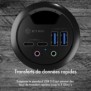 ICY BOX IB-HUB1403B, Anthracite, Plastique, Énergie, 69 mm, 56 mm, 69 mm