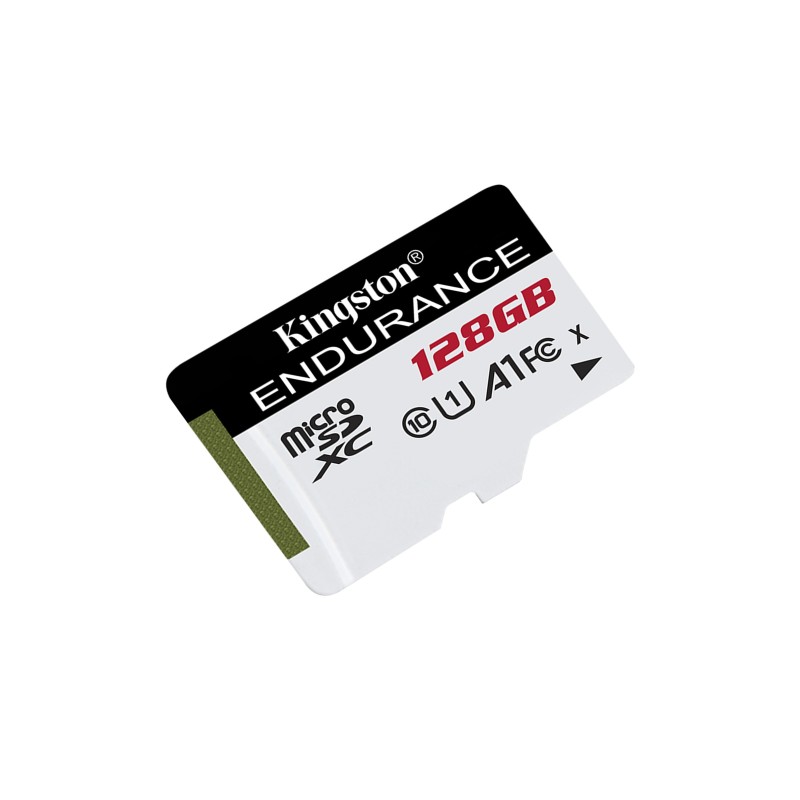 Kingston High Endurance, 128 Go, MicroSD, Classe 10, UHS-I, 95 Mos, 45 Mos