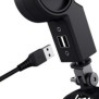 Trust GXT 255+ Onyx, Microphone de PC, 30 - 18000 Hz, 24 bit, 96 kHz, 130 dB, Cardioïde