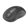 Logitech Signature M650 for Business, Droitier, Optique, Bluetooth, 4000 DPI, Graphite