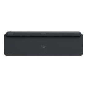 Logitech MX Keys S, Sans fil, Bluetooth, Commutateur de touche « ciseaux », QWERTZ, LED, Graphite