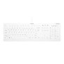Cherry Contour Design Active Key AK-C8112, Taille réelle 100 %, Avec fil, USB, Commutateur de touche « ciseaux », QWERTZ, Blanc