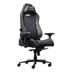 Trust GXT 721 Ruya Pro, Siège de jeu universel, 150 kg, 195 cm, Noir, Aluminium, Noir