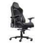 Trust GXT 721 Ruya Pro, Siège de jeu universel, 150 kg, 195 cm, Noir, Aluminium, Noir