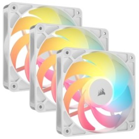 Corsair RS120-R ARGB, Ventilateur, 12 cm, 420 trmin, 2100 trmin, Blanc