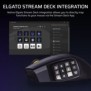 Corsair Scimitar Elite Wireless SE, Droitier, Optique, RF sans fil + Bluetooth, 33000 DPI, Noir