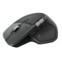 Logitech MX Master 4 for Mac, Droitier, Laser, Bluetooth, 8000 DPI, Argent