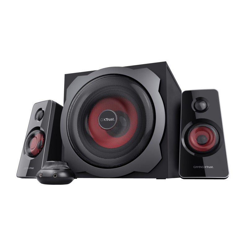 Trust GXT 38 2.1, 2.0 canaux, Avec fil, 60 W, Noir
