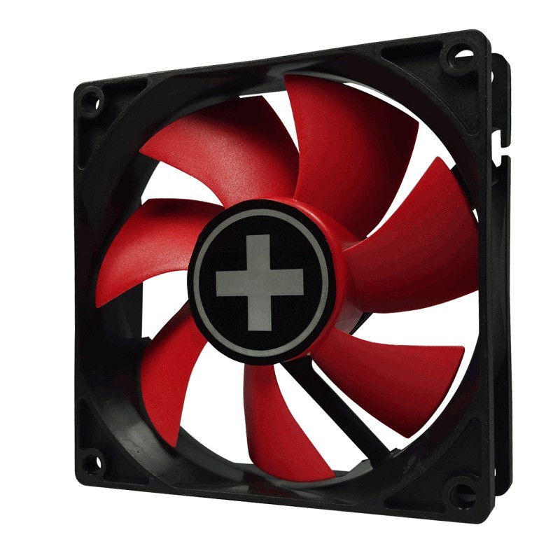 Xilence XPF80.R.PWM, Ventilateur, 8 cm, 1800 trmin, Noir, Rouge