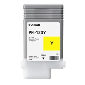 Canon PFI-120Y, Jaune, Encre à pigments, 130 ml, 1 pièce, Paquet unique