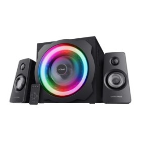 Trust GXT 629 Tytan, 2.1 canaux, 60 W, Universel, Noir, 120 W, Sans fil