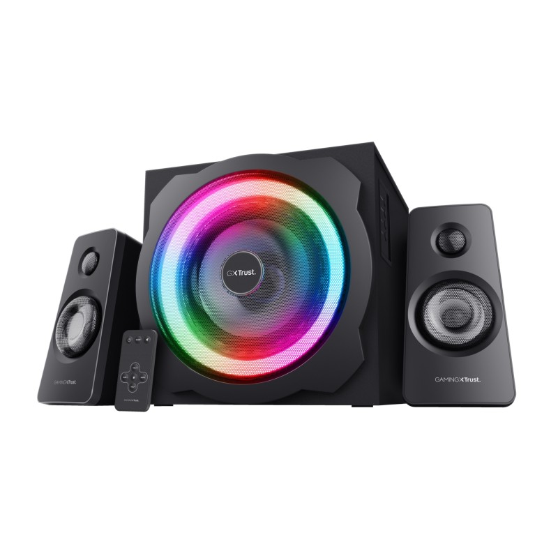 Trust GXT 629 Tytan, 2.1 canaux, 60 W, Universel, Noir, 120 W, Sans fil