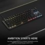 Corsair K70 CORE TKL, Avec fil, USB, Clavier mécanique, QWERTZ, LED RGB, Noir