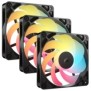 Corsair RS120-R ARGB, Ventilateur, 12 cm, 420 trmin, 2100 trmin, Noir