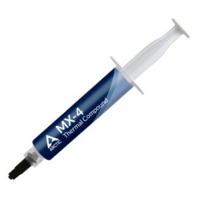 Arctic MX-4, Pâte thermique, 8,5 Wm·K, 2,5 gcm³, Charbon, Bleu, Blanc, 45 g