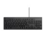 Kensington KB100 EQ Clavier filaire, Taille réelle 100 %, Avec fil, USB, Clavier à membrane, QWERTZ, Noir