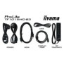 Iiyama TF1015MC-B3, 25,6 cm 10.1", 1280 x 800 pixels, HD, LED, 29 ms, Noir