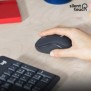 Logitech MK295 Silent, Taille réelle 100 %, Avec fil, RF sans fil, QWERTY, Graphite, Souris incluse