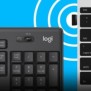 Logitech MK295 Silent, Taille réelle 100 %, Avec fil, RF sans fil, QWERTY, Graphite, Souris incluse