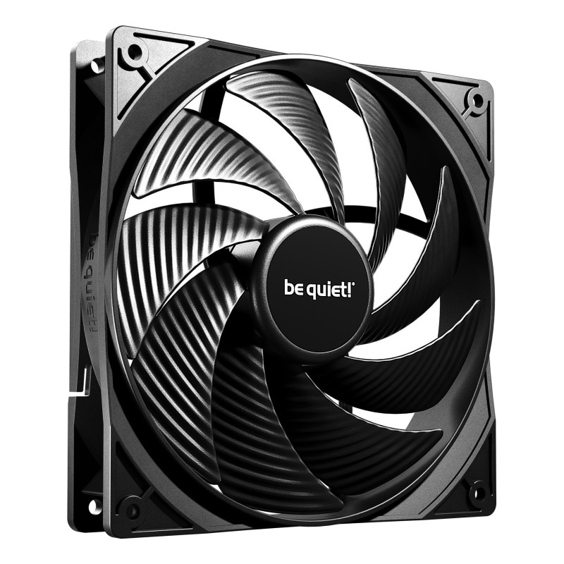 Be Quiet! Pure Wings 3 140 mm | Ventilateur PC silencieux high-speed | Pack de 3, Ventilateur, 14 cm, 1800 trmin, 122,6 m³h, Noir