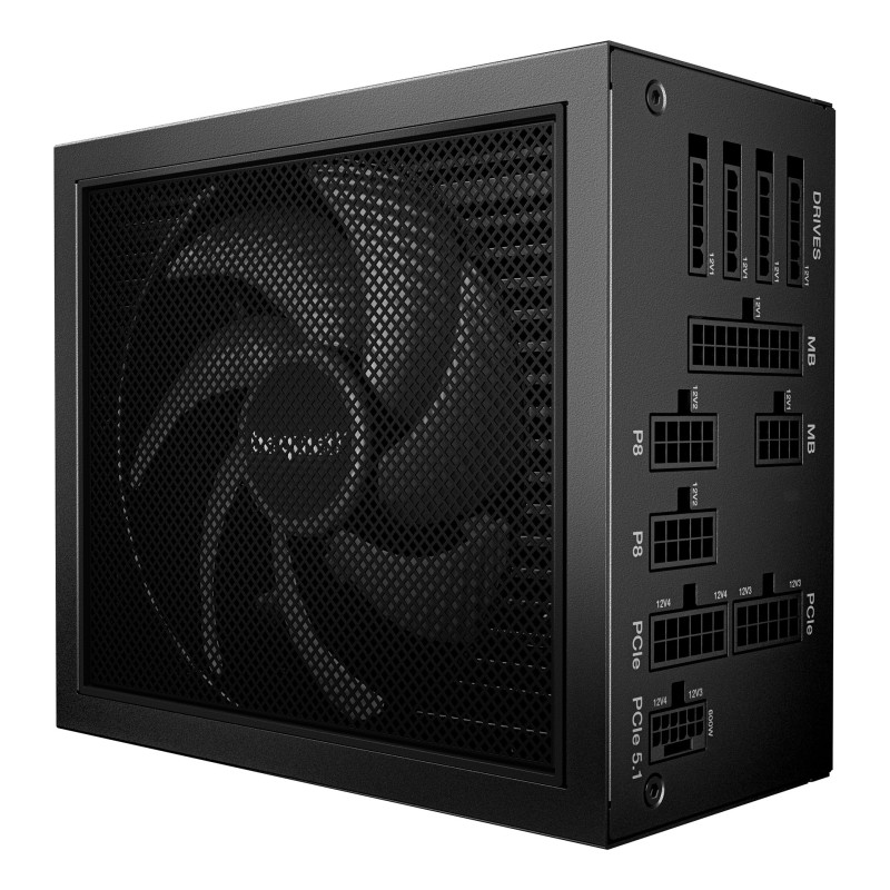 Be Quiet! Dark Power 14 1000 W | Alimentation ATX 3.1 | refroidissement actif ou mode semi-passif | 80 Plus Titanium