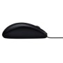 Logitech LGT-M90, Ambidextre, Optique, USB Type-A, 1000 DPI, Gris