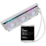 ASUS ROG Strix LC IV 360 ARGB LCD White Edition, Kit de refroidissement du liquide, 12 cm, Blanc